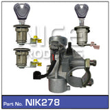 Lock set NIK278 - Nice Products | Universal Auto Spares