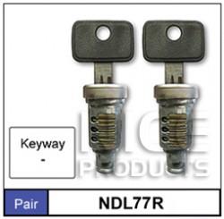 Door Locks pair NDL77R - Nice Products | Universal Auto Spares