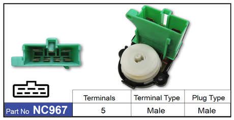 Ignition Switch NC967 - Nice Products | Universal Auto Spares
