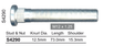 Long wheel stud S4290 - Nice Products | Universal Auto Spares