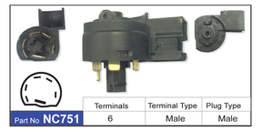 Ignition Switch NC751 - Nice Products | Universal Auto Spares