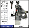 Lock & Switch NIC278 - Nice Products | Universal Auto Spares