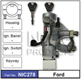 Lock & Switch NIC278 - Nice Products | Universal Auto Spares