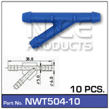 Hose Connection Pkt 10 NWT504-10 - Nice Products | Universal Auto Spares
