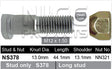 Stud & Nut NS378 - Nice Products | Universal Auto Spares