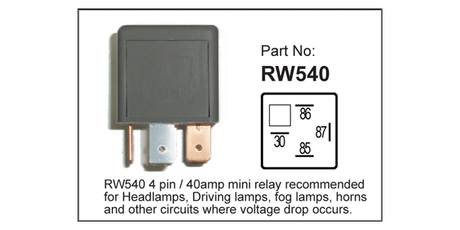 Relay RW540 - Nice Products | Universal Auto Spares