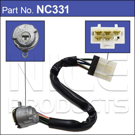 Ignition Switch NC331 - Nice Products | Universal Auto Spares