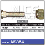 Stud & Nut NS354 - Nice Products | Universal Auto Spares