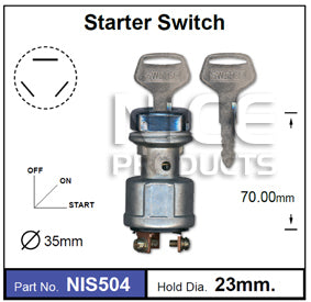 Switch only NIS504 - Nice Products | Universal Auto Spares
