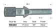 One Piece Stud MB388 - Nice Products | Universal Auto Spares