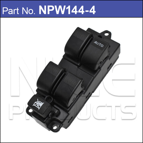 Power Window Switch NPW144-4 - Nice Products | Universal Auto Spares