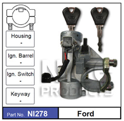 Ignition Lock NI278 - Nice Products | Universal Auto Spares