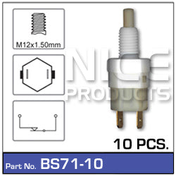 Brake Light Swich BS71-10 - Nice Products | Universal Auto Spares