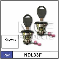 Door Locks pair NDL33F - Nice Products | Universal Auto Spares