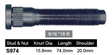 Wheel Stud S974 - Nice Products | Universal Auto Spares