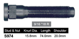 Wheel Stud S974 - Nice Products | Universal Auto Spares