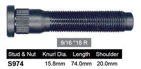 Wheel Stud S974 - Nice Products | Universal Auto Spares