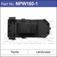 Power Window Switch NPW160-1 - Nice Products | Universal Auto Spares