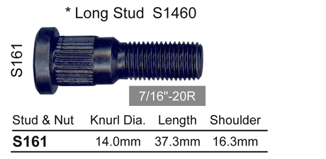 Wheel Stud S161 - Nice Products | Universal Auto Spares
