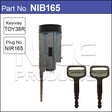 Ignition Barrel NIB165 - Nice Products | Universal Auto Spares