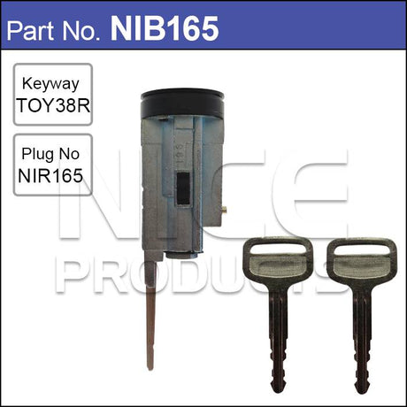 Ignition Barrel NIB165 - Nice Products | Universal Auto Spares