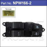 Power Window Switch NPW166-2 - Nice Products | Universal Auto Spares