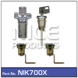 Lock set NIK700X - Nice Products | Universal Auto Spares