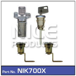 Lock set NIK700X - Nice Products | Universal Auto Spares