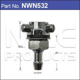 Washer Jet Pair NWN532 - Nice Products | Universal Auto Spares