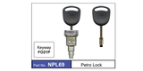 Petrol Lid Lock NPL69 - Nice Products | Universal Auto Spares