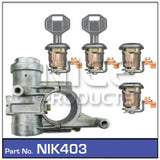 Lock set NIK403 - Nice Products | Universal Auto Spares