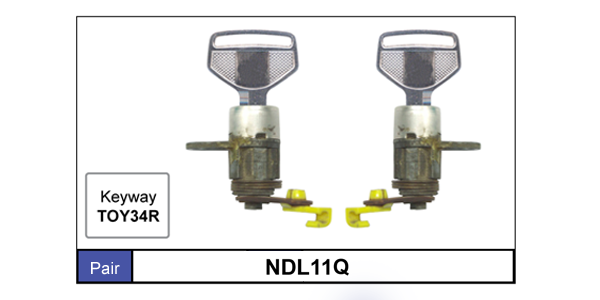 Door Locks pair NDL11Q - Nice Products | Universal Auto Spares