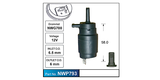 Washer Pump NWP793 - Nice Products | Universal Auto Spares
