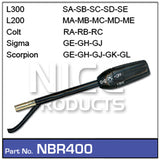 Blinker Repair NBR400 - Nice Products | Universal Auto Spares