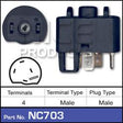 Ignition Switch NC703 - Nice Products | Universal Auto Spares