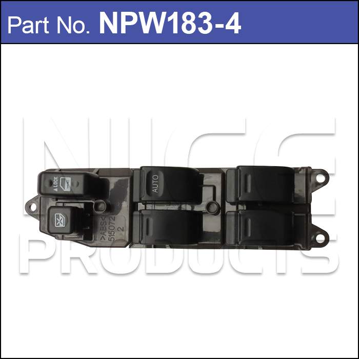 Power Window Switch NPW183-4 - Nice Products | Universal Auto Spares