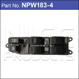Power Window Switch NPW183-4 - Nice Products | Universal Auto Spares