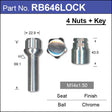 Lock Nuts (set of 4) RB646LOCK - Nice Products | Universal Auto Spares