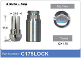 Lock Nuts C175LOCK - Nice Products | Universal Auto Spares