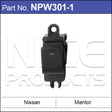 Power Window Switch NPW301-1 - Nice Products | Universal Auto Spares