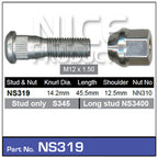Stud & Nut NS319 - Nice Products | Universal Auto Spares