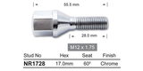 One Piece Stud NR1728 - Nice Products | Universal Auto Spares