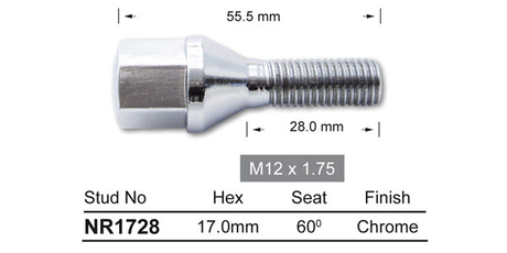 One Piece Stud NR1728 - Nice Products | Universal Auto Spares
