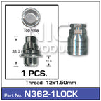 Lock Nut N362-1LOCK - Nice Products | Universal Auto Spares