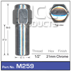 Mag Nuts M259 - Nice Products | Universal Auto Spares