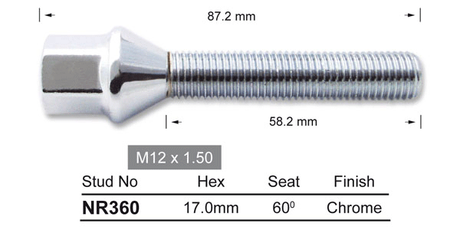 One Piece Stud NR360 - Nice Products | Universal Auto Spares
