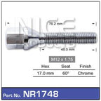 One Piece Stud NR1748 - Nice Products | Universal Auto Spares