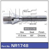One Piece Stud NR1748 - Nice Products | Universal Auto Spares