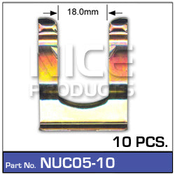 Retainer -U- NUC05-10 - Nice Products | Universal Auto Spares