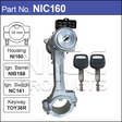 Lock & Switch NIC160 - Nice Products | Universal Auto Spares